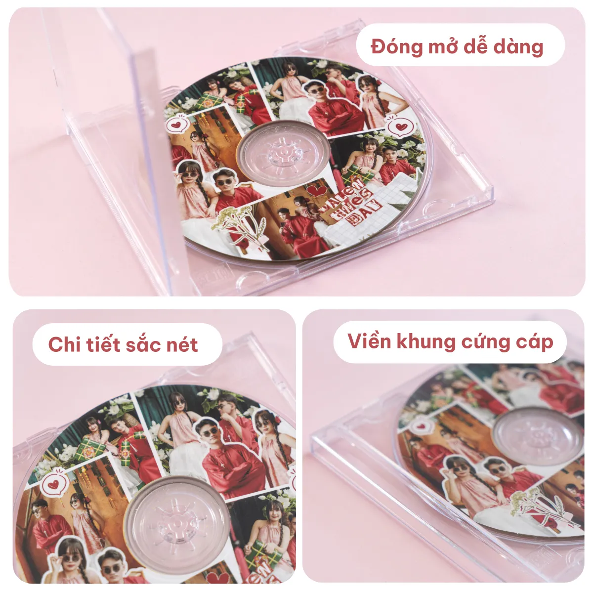 Đặc điểm chất liệu Đĩa CD Scrapbook