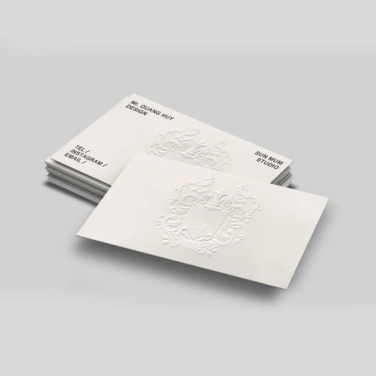 Danh Thiếp Dập Nổi/ Chìm