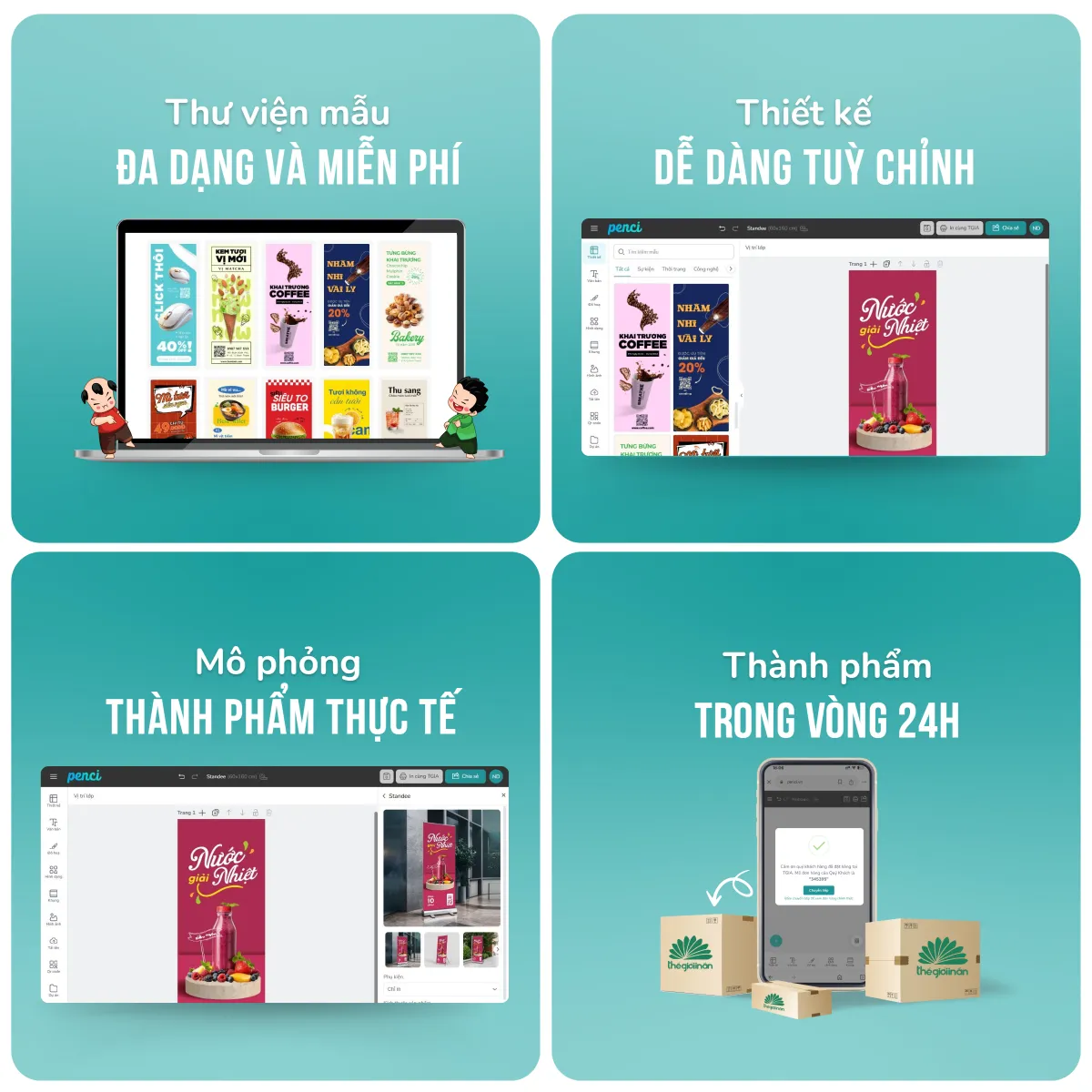 Tự thiết kế Poster qua công cụ Penci