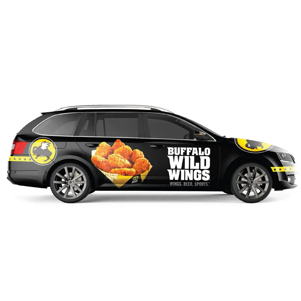 Decal quảng cáo xe