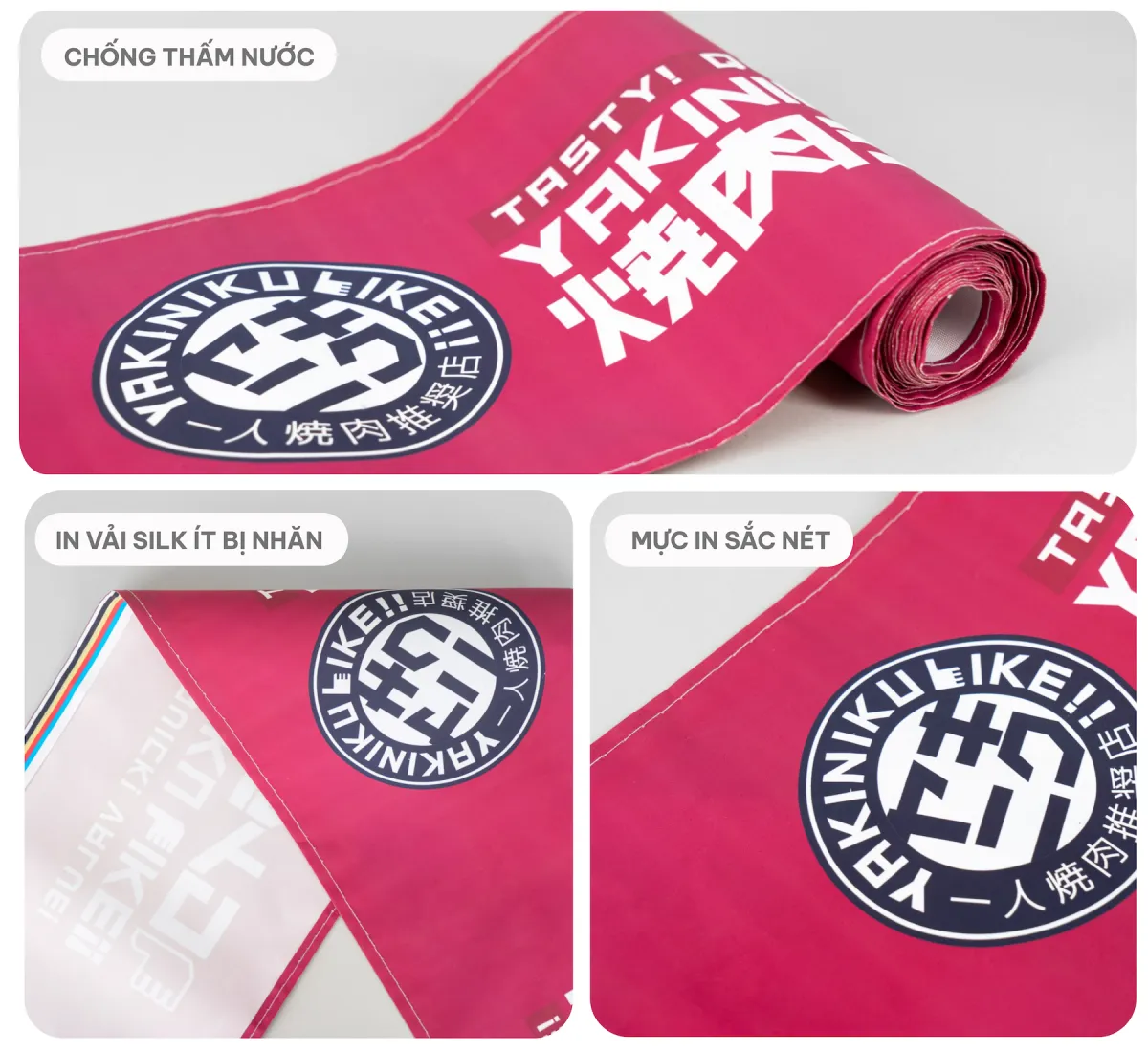 Đặc điểm của in vải Silk