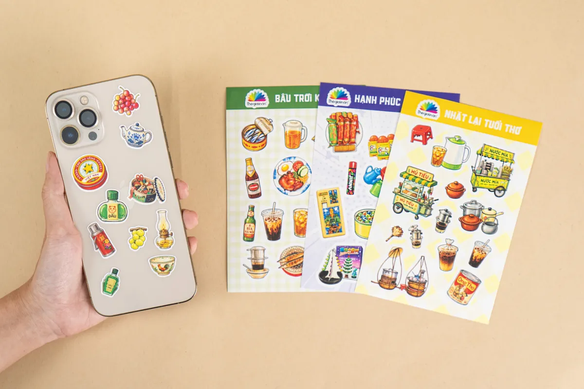Bộ sticker tuổi thơ Việt Nam