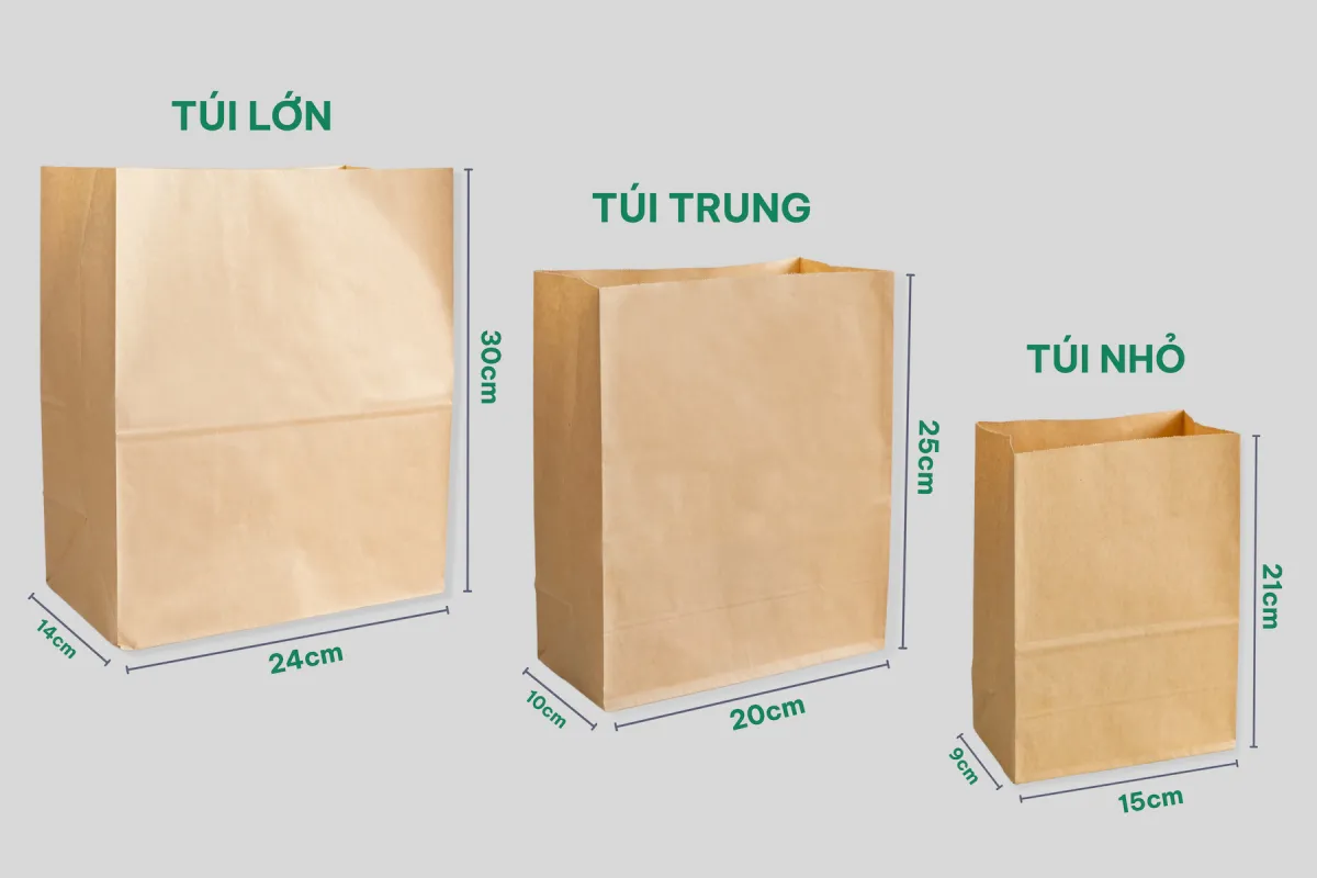 Đặc điểm túi giấy không quai