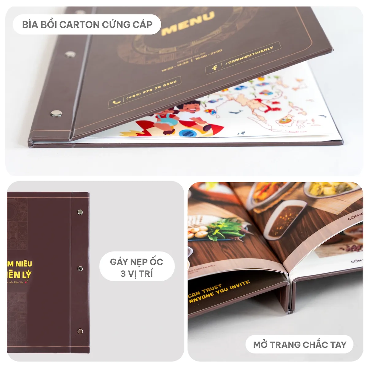 Chất liệu trang bìa