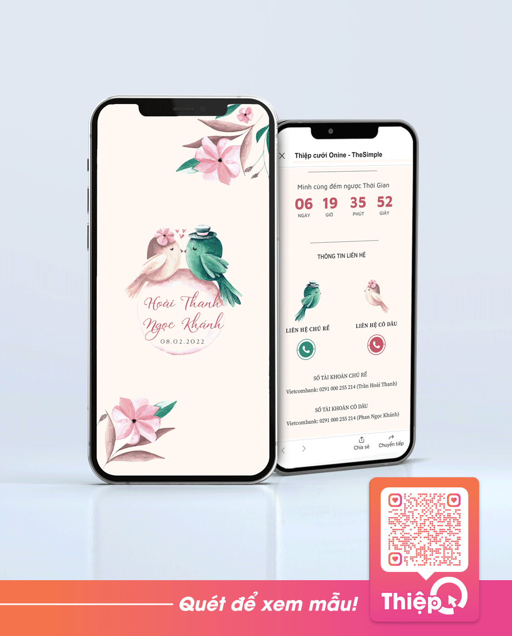 在线请柬 - Sweet Love - RSVP迷你婚礼网站，数字婚礼邀请函